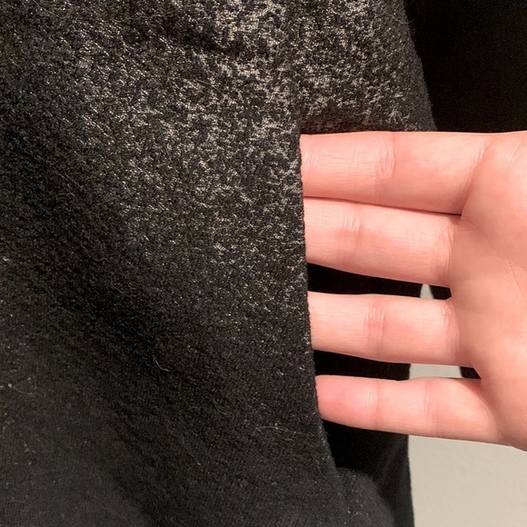 Eileen Fisher Open Shimmering Boucle Coat Textured Ombre Women’s Size Small - Picture 5 of 12